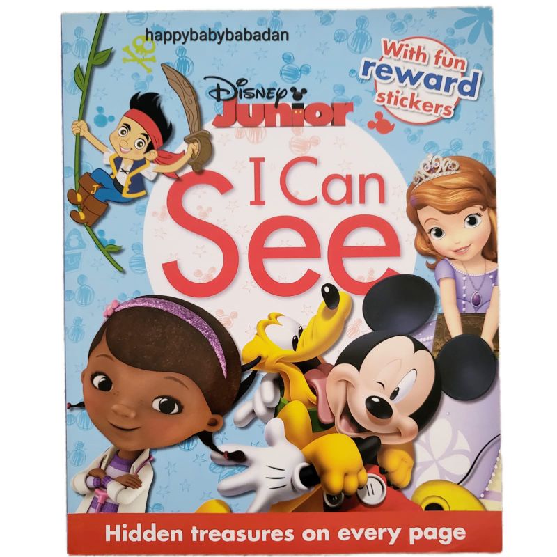 Buku Disney Junior - I can see