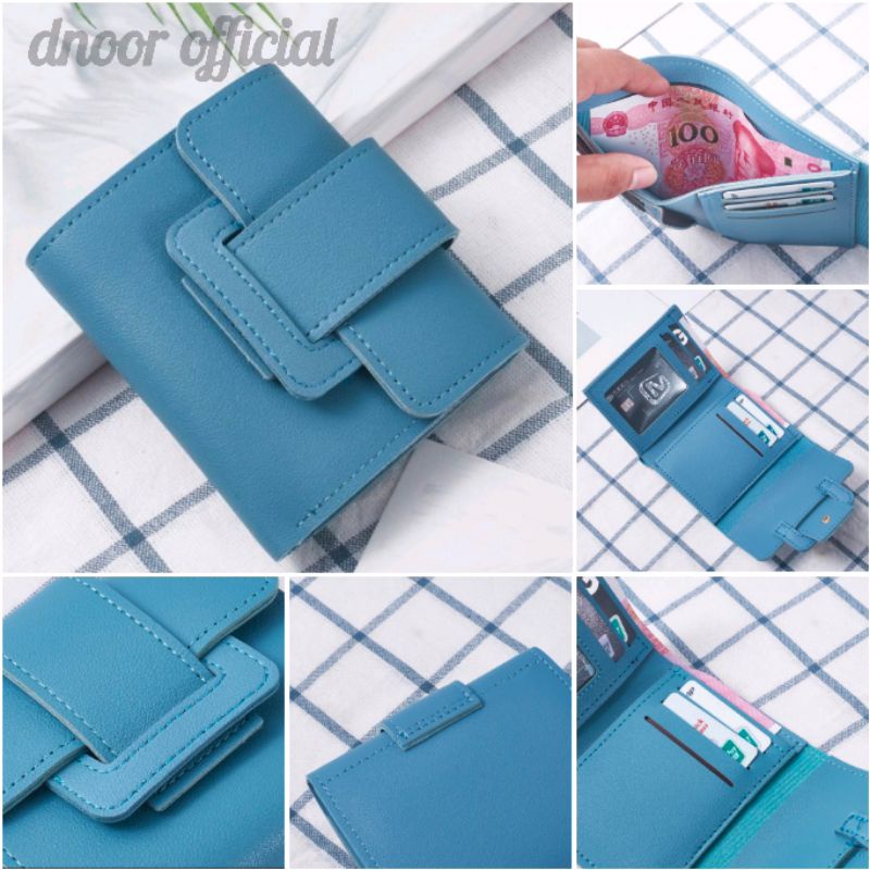 Dompet Mini Dompet Lipat Kecil Wanita Imut Modis Series Impor