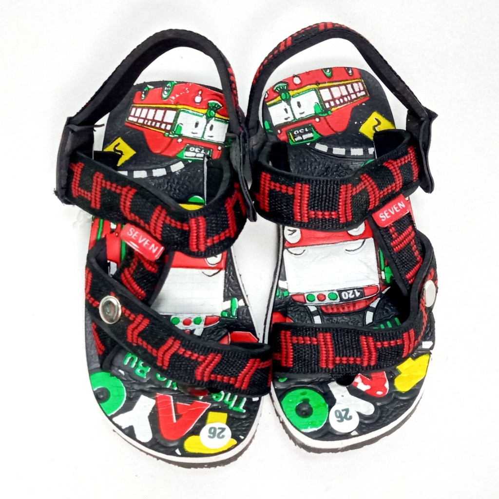 Sandal Gunung Anak Seven Tayo Garis SIze 26-35