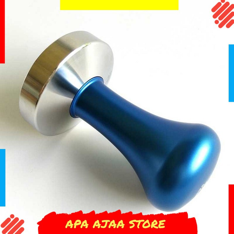 Terbaru ! VanKood Recaps Tamper Kopi Espresso Stainless Steel Plated 51mm A1194