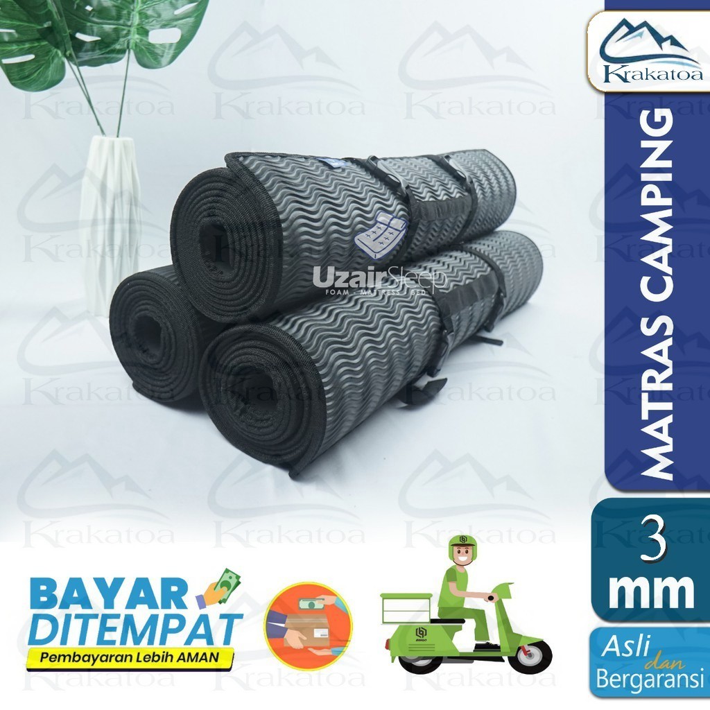 Matras Olahraga &amp; Camping - Matras Senam - Yoga Mat - Alas Duduk &amp; Tidur Kemping