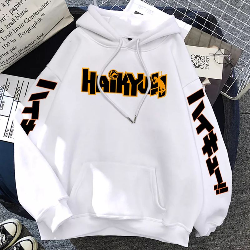 hoodie anime japan haikyuu banyak warna bahan fleece ready S M L XL XXL XXXL BIG SIZE