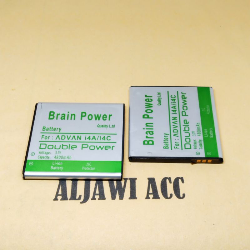 Batre Baterai Battery Advan i4A i4C S4M Double Power Battery