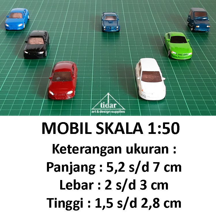 

[MR] Miniatur Mobil / Maket Kendaraan Roda Empat Skala 1:50