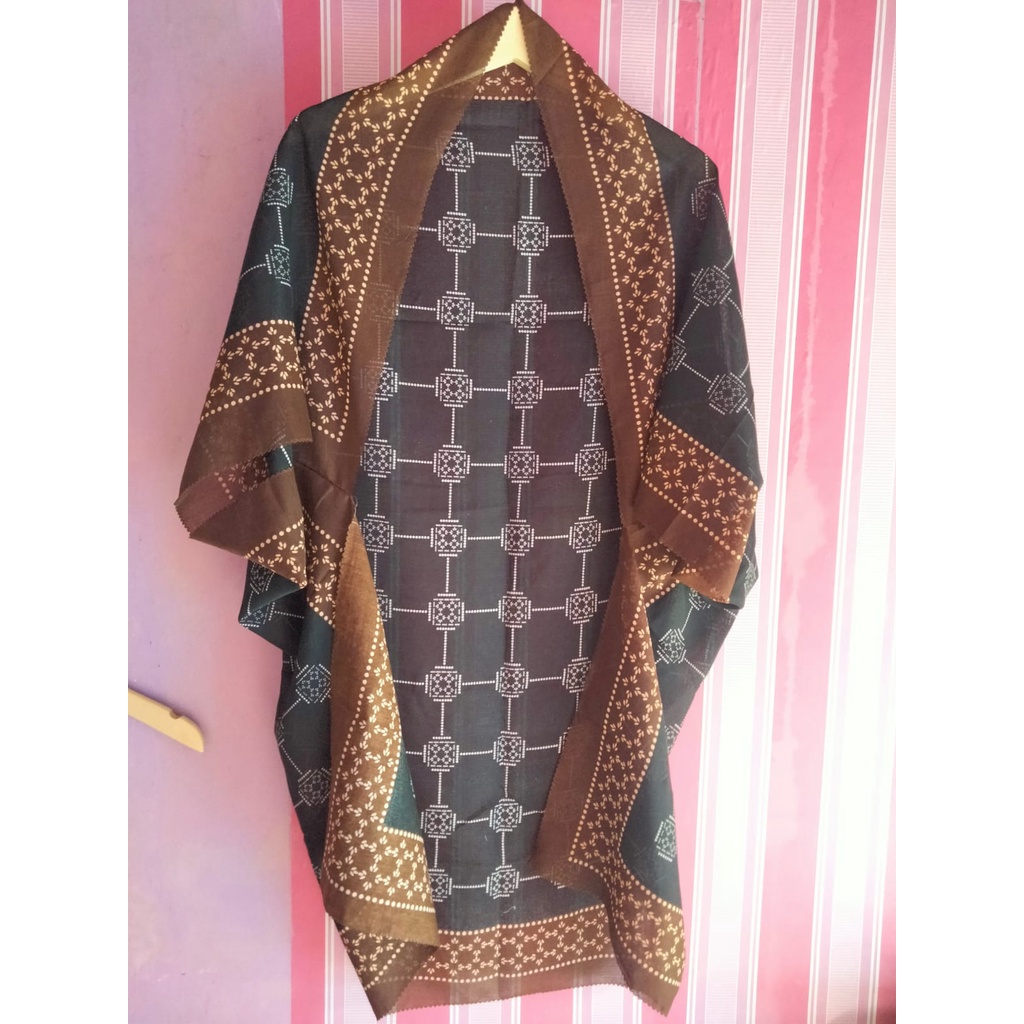 OUTER SCARF CARDIGAN PREMIUM VIRAL MOTIF KEKINIAN / TANPA PO / READY COD / Outer Mono Hitam Series / Outer Scarf Premium / Outer Wear / Outer Wanita / Outer Terbaru 2022 Kekinian / Outer Muslim Wanita / Outer Cardigan Premium-MOTIF 5