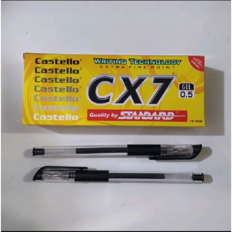 

Standard Castello CX7 Pulpen Gel 0.5