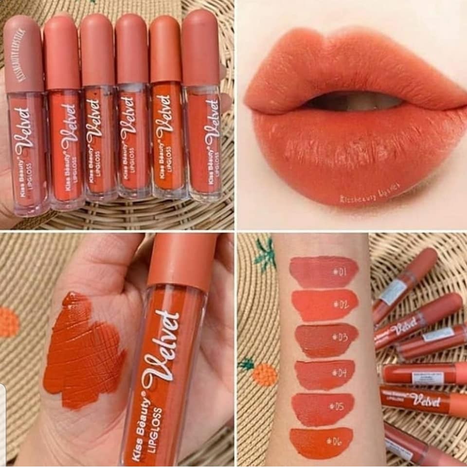 [ECER] Lip Cream Kiss Beauty Velvet Matte 7867 7954