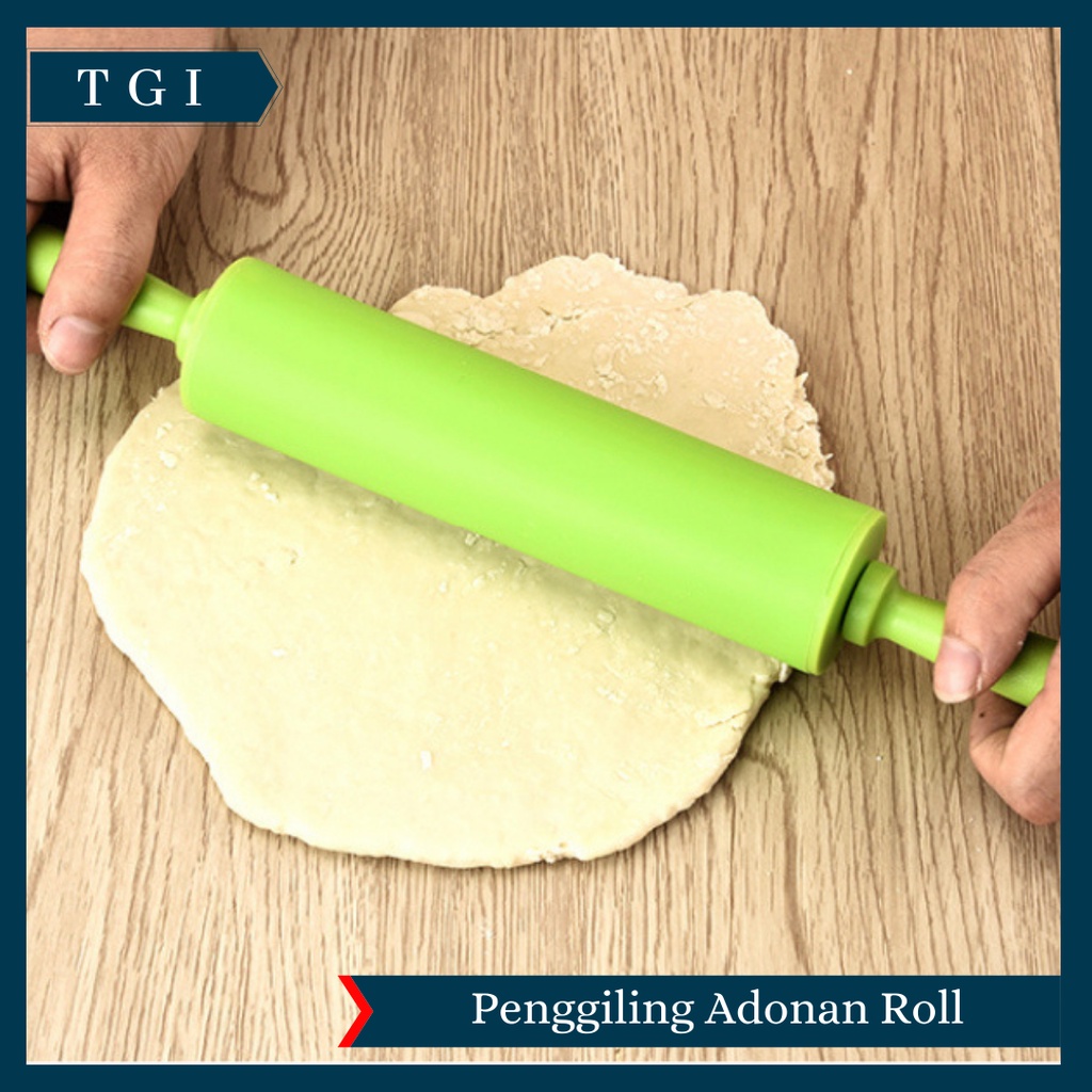 TGI - ROLLING PIN SILIKON PENGGILING ADONAN BAKING ACCESSORIES