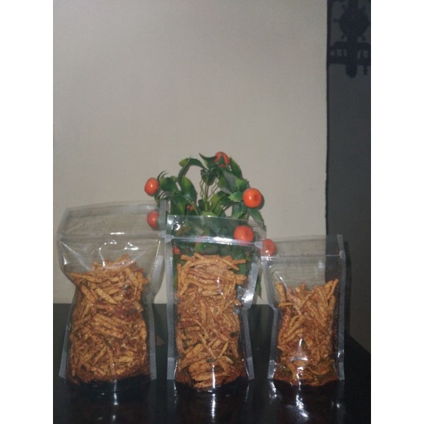 

Basreng pedas dan original