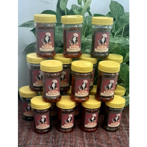 

SAMBEL - SAMBAL TERI (150 GR) ** NYONYA PRISKA ** 15K