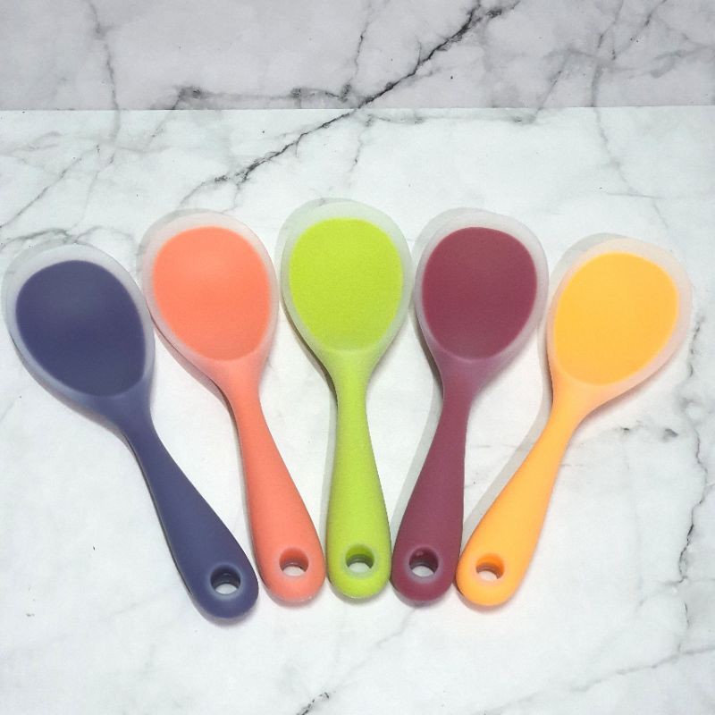 Silicone rice spoon / centong nasi / sendok nasi