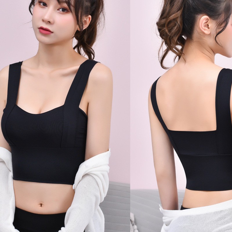 Miss H ~ 108 TANKTOP BRA CUP BH SINGLET PAKAIAN ATASAN WANITA IMPORT CROP MODEL KOREAN