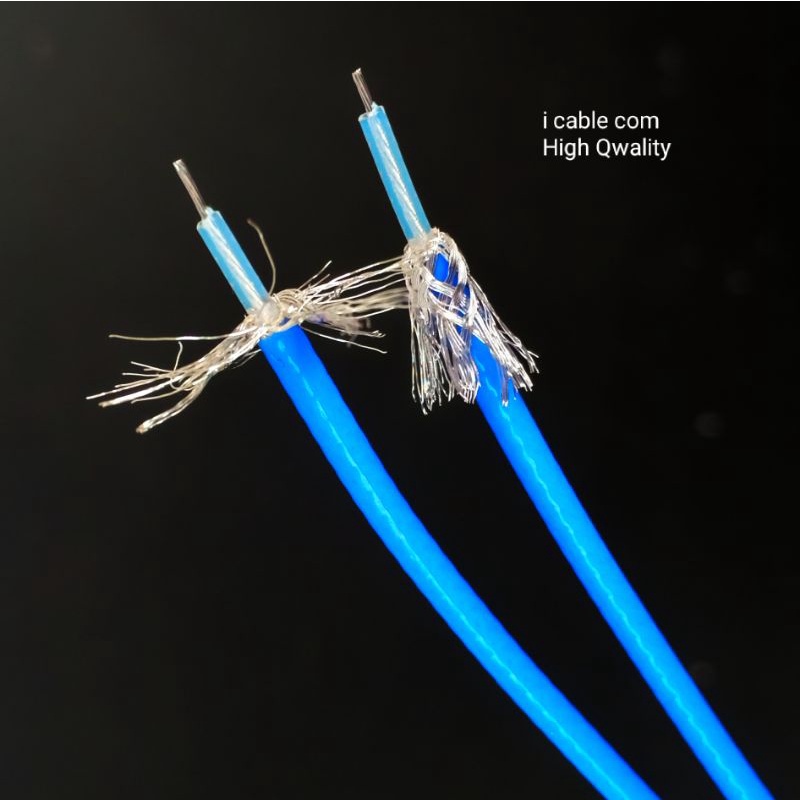 Kabel Teflon RG316 Kabel rf 50 oHm, Cable RG316 Blue Ori