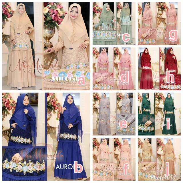 Aurora syari by nha miranda original