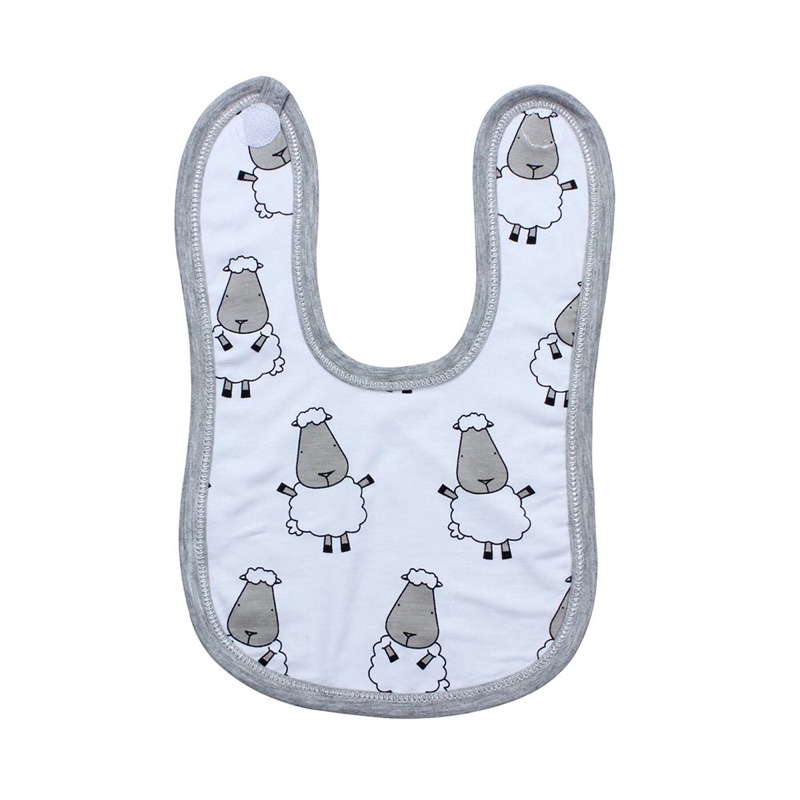 Baabaasheepz Bamboo Baby Bib / Celemek Bayi