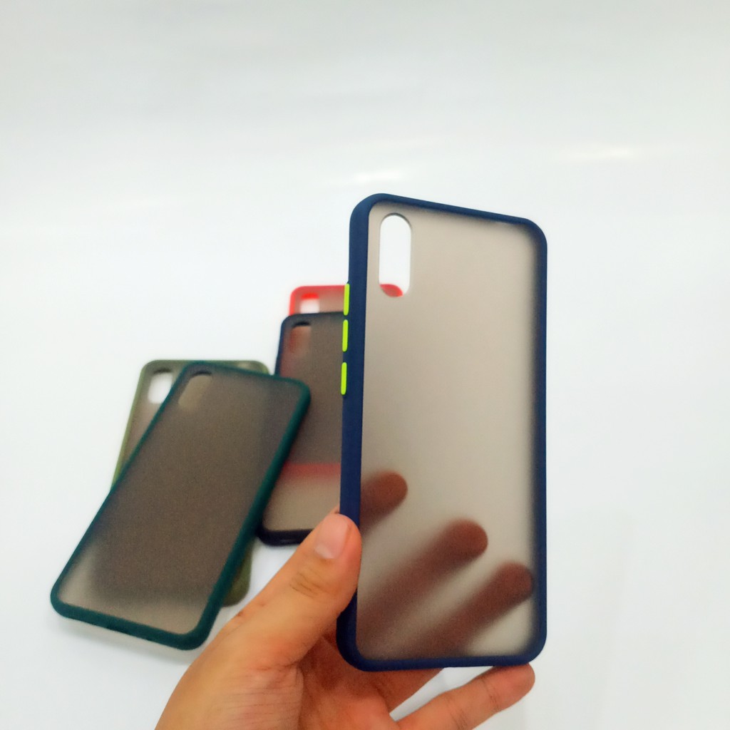 Hybrid Matte Case Redmi 9 Redmi 9A dan Redmi 9C Case Bumper Candy Frosted My Choice Case