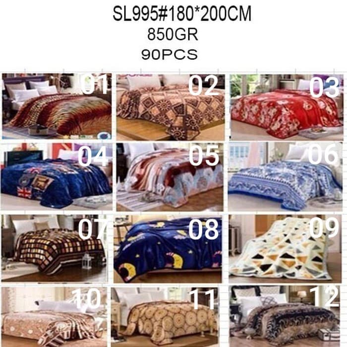 Selimut Bulu / Selimut 180x200 / Selimut Tebal / Selimut jumbo