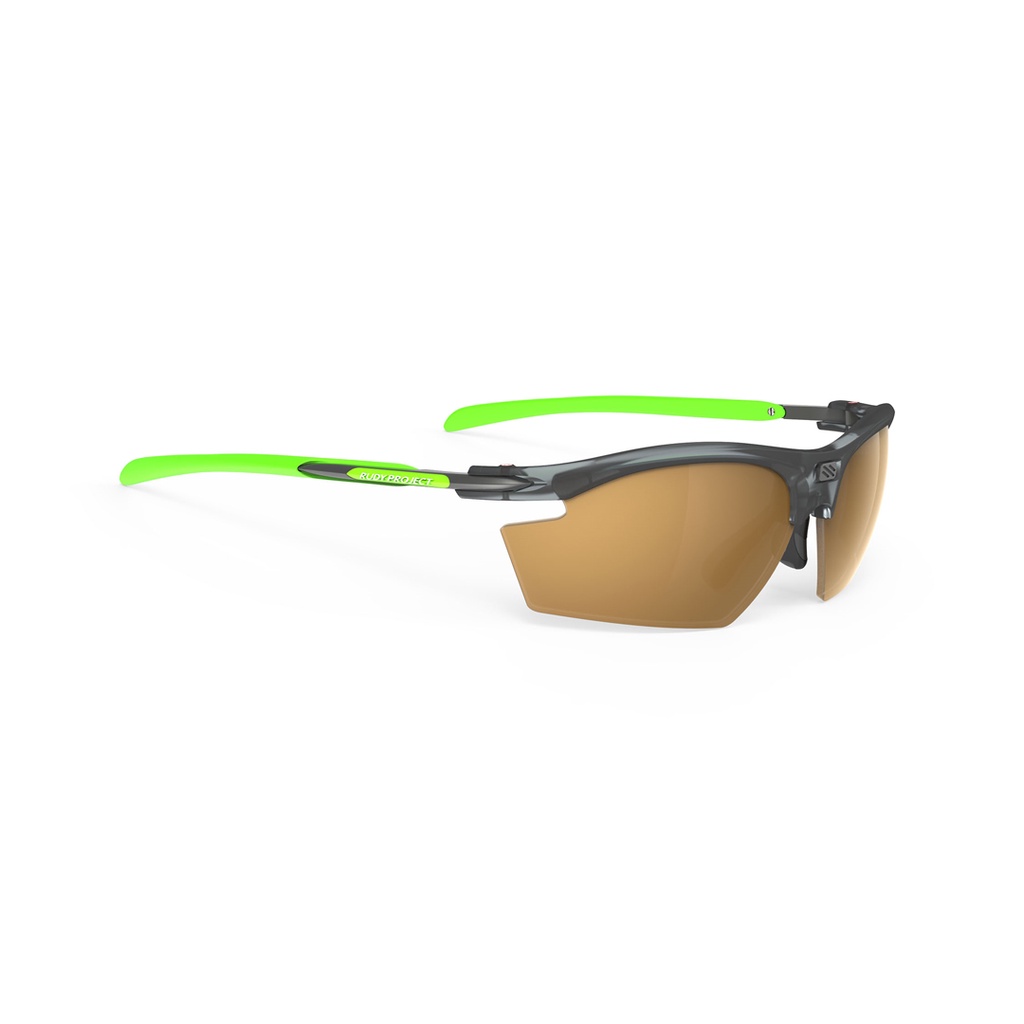 Rudy Project Kacamata Sport Rydon Frozen Ash RP Optics Hi-Contrast Bronze