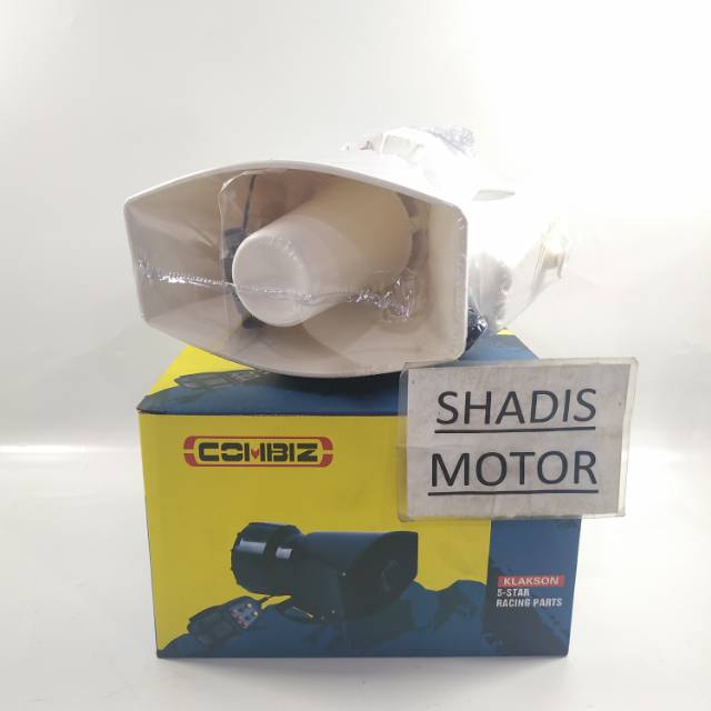 Klakson Sirine Motor Merk CMZ 7 Suara C004 Klakson Motor Bunyi Sirine