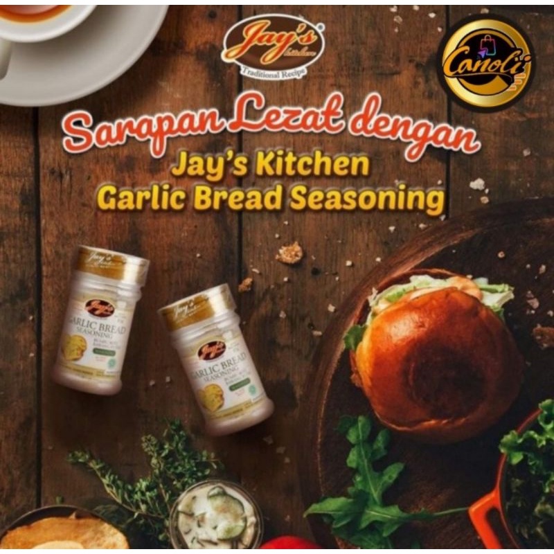 jays kitchen garlic bread seasoning 85gr