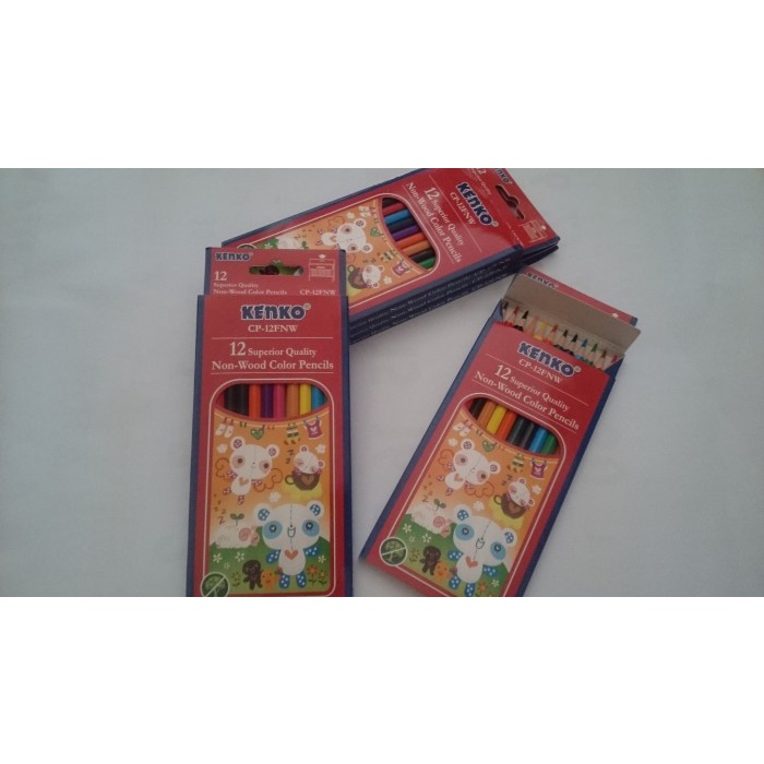 

Gilaa!!! Pensil Warna 12 Warna Panjang Kenko Cp - 12Fnw Diskon