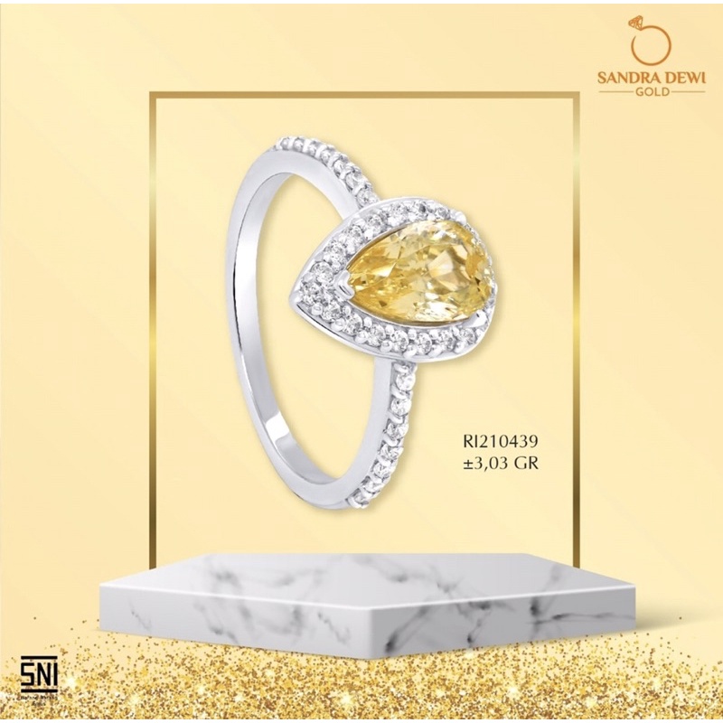 Sandra Dewi Gold Cincin Anniversary Collection-RI210439