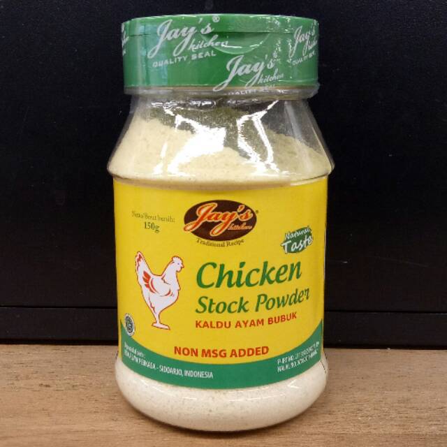 

JAYS CHICKEN STOCK POWDER | JAYS KALDU AYAM NO MSG 150GR