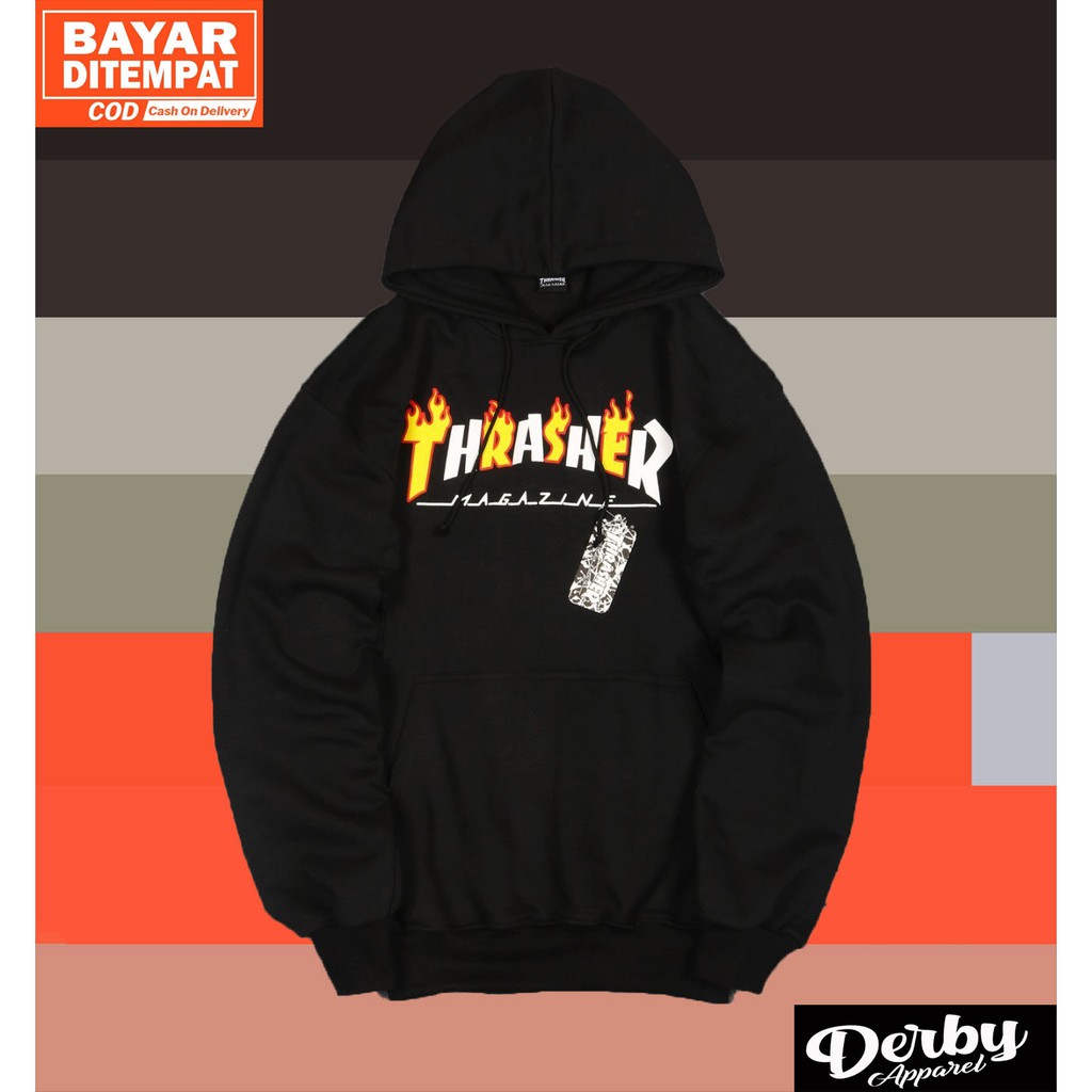 HOODIE THRASHER ORIGINAL PREMIUM / SWEATER WANITA / SWEATER TERBARU