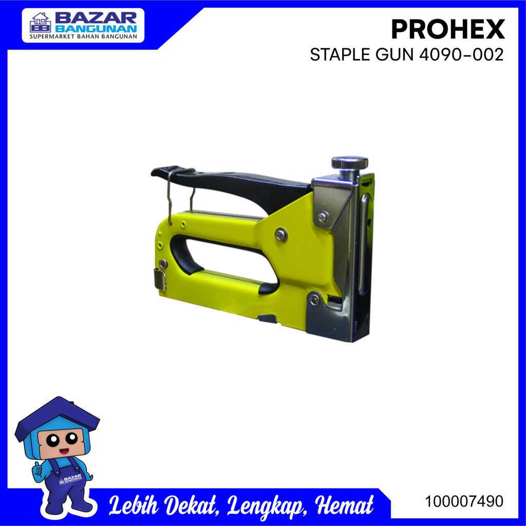 

Prohex - Staple Gun Tacker / Staples / Stapler / Steples Tembak 4090 002