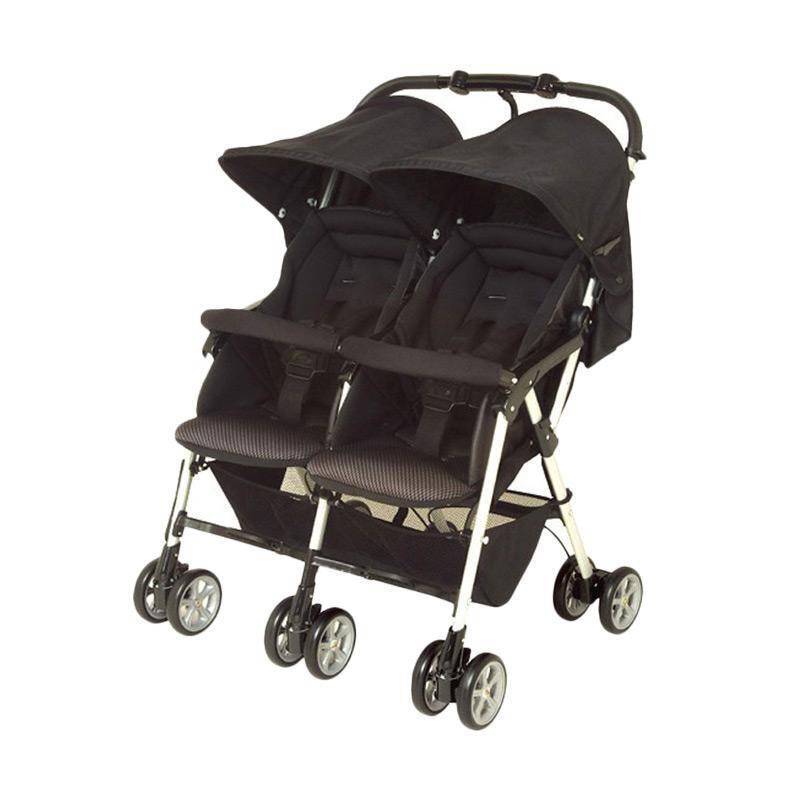 Stroller Combi Spazio Duo Compact-2-Go Black