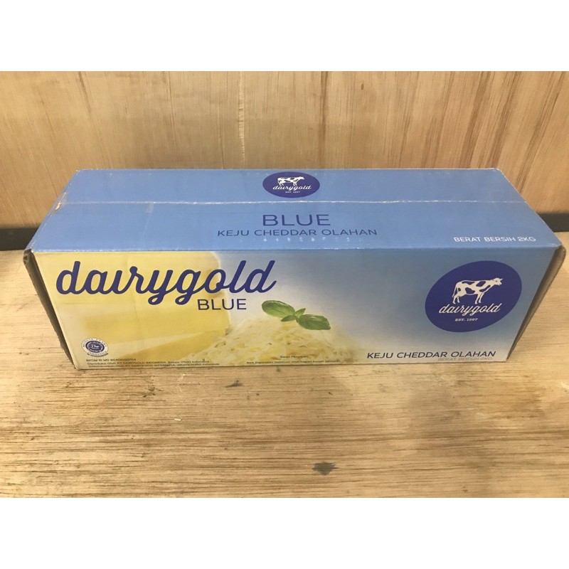 

Keju Dairygold Blue Cheddar 2kg