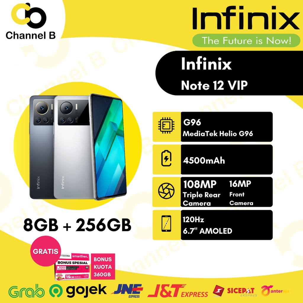 Handphone Infinix Note 12 VIP RAM 8GB/256 - Garansi Resmi