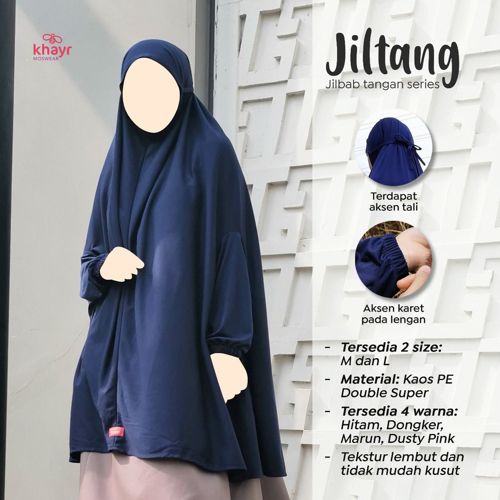 JILTANG jilbab tangan by Khayr Moswear