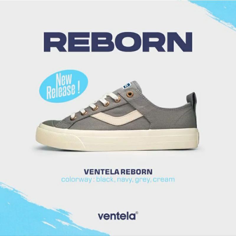 Ventela Reborn Grey Low Original 100%