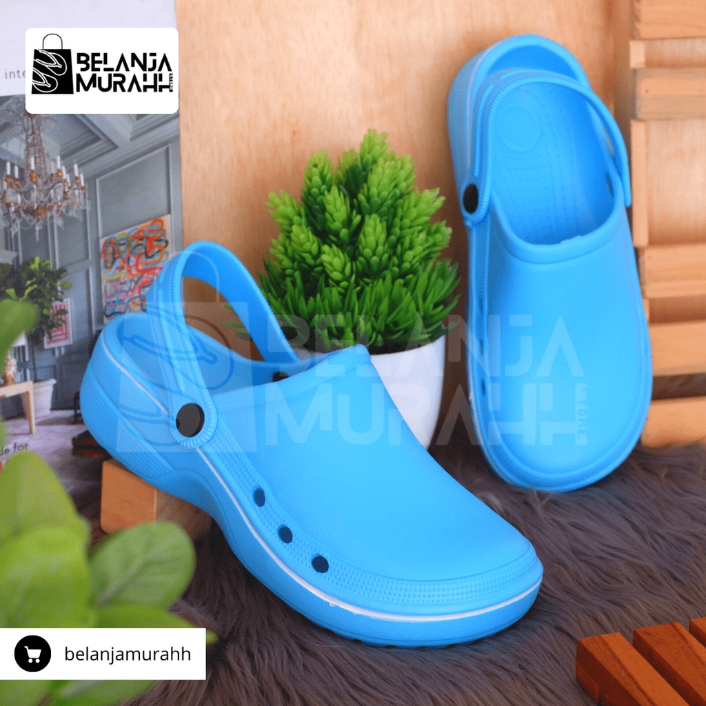 Sandal Baim Sendal Kodok Sandal Sandal Rumah Sandal Perawat Pria Wanita Anti Slip Anti Air Lentur