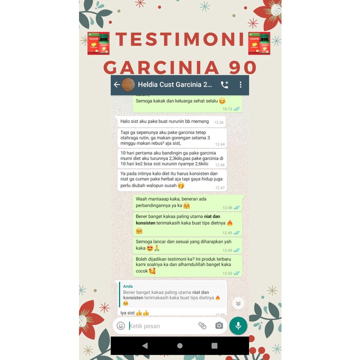 Garcinia 90 Herbal Diet Sehat Ampuh Turunkan Berat Badan / Obesitas