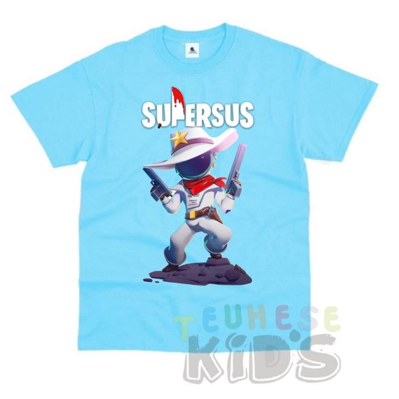 BAJU KAOS ANAK GAME SUPER SUS BAHAN PREMIUM