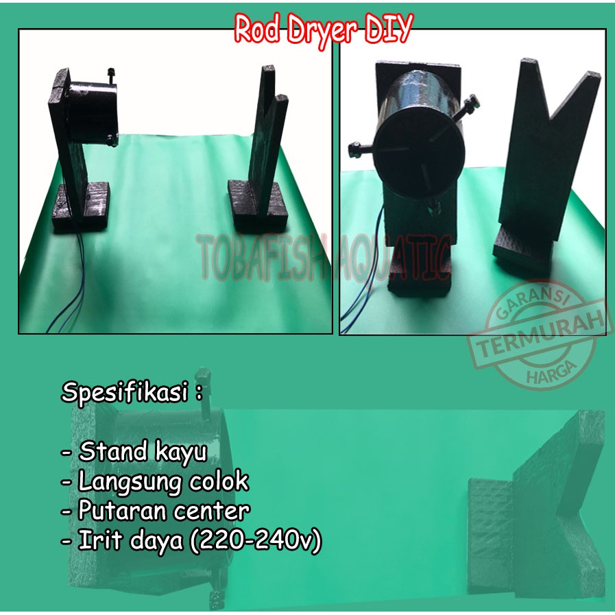 Jual Rod Dryer / Rod Rotator For The Cheapest Custom Fishing Rod