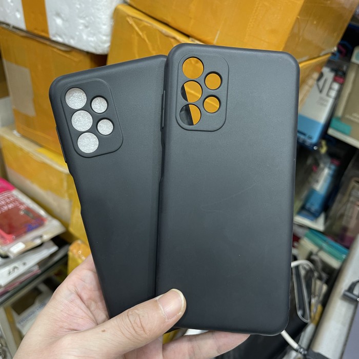 P/B- CASING COVER CASE SAMSUNG GALAXY A13 4G A23 A33 A53 M23 M33 PREMIUM BLACK MATTE ORIGINAL SILIKONE