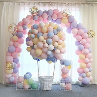 Balon Pastel Macaroon 10&quot; 10 inch doff macaroon decoration eceran tebal balloon party pesta Happy Birthday ulang tahun ultah hiasan hias dekor dekorasi HBD alat pesta murah ready stock offline balon malang grosir termurah malang murce Little Miss Sunshine