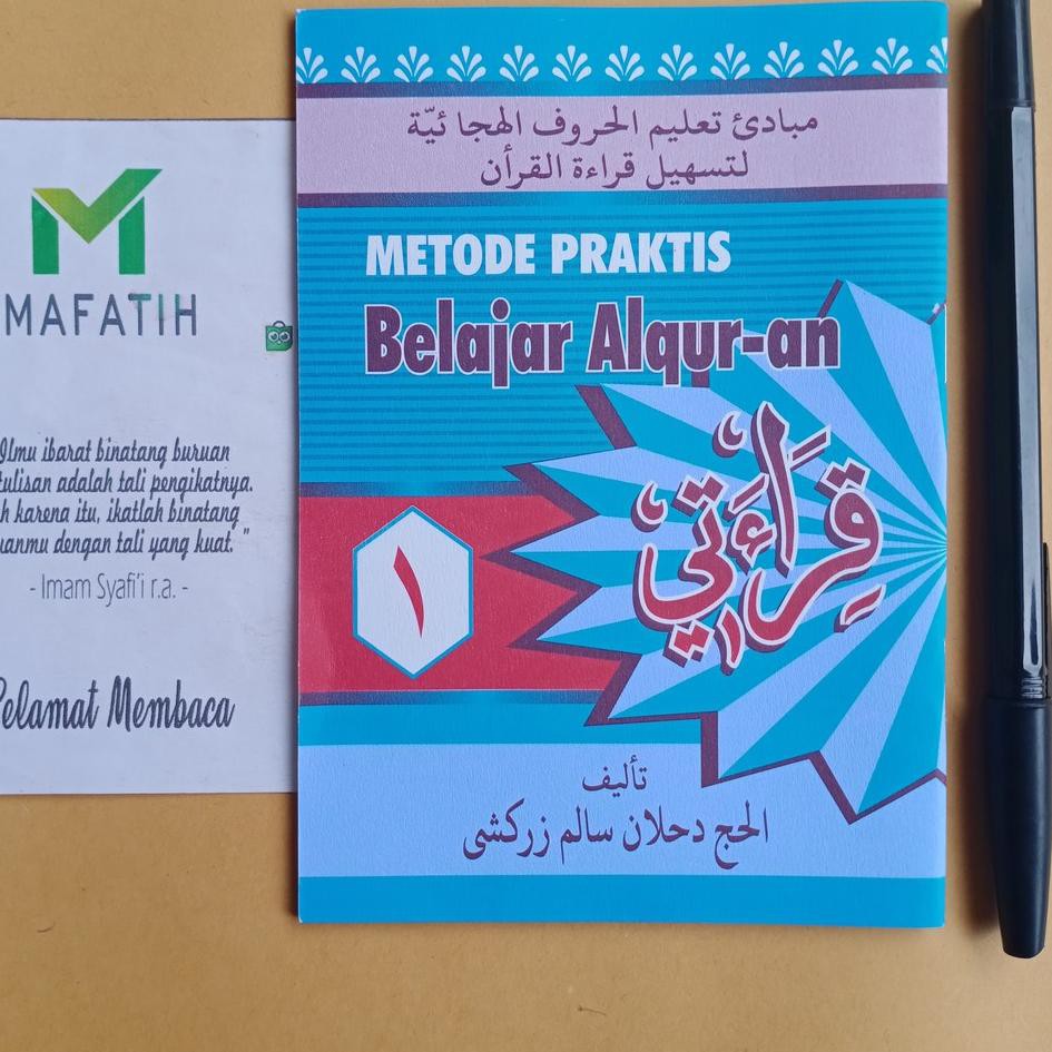 Stok Banyak ZYPNO Buku Qiro'ati lengkap 10 Jilid kecil: Metode Praktis Belajar Al-Qur'an Qiraati Qir
