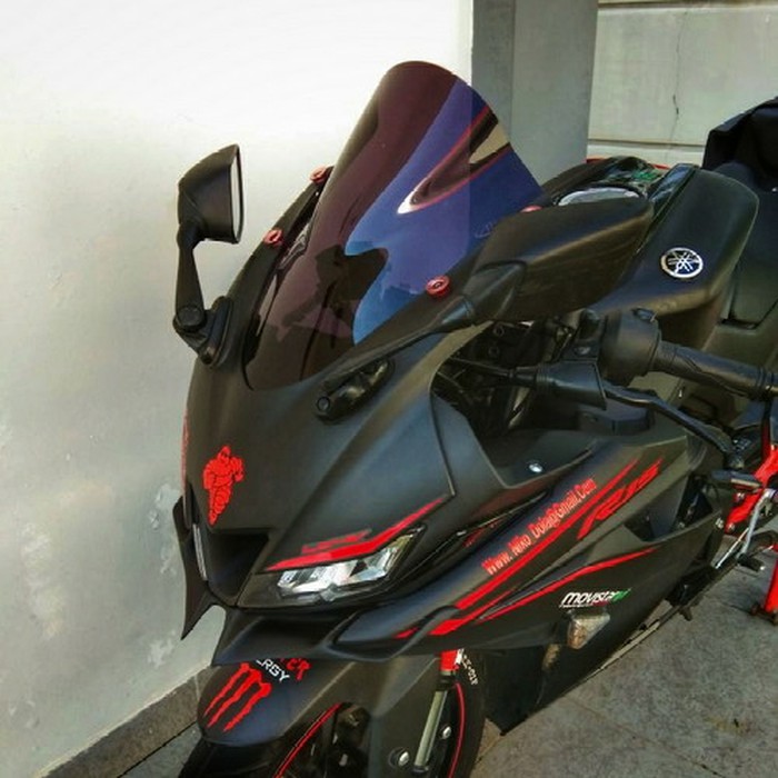 Visor r15v3 windshild jenong r15 v3 visor r15vva