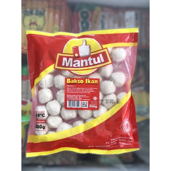 

Mantul Bakso Ikan Baso Ikan 500gr SEMARANG