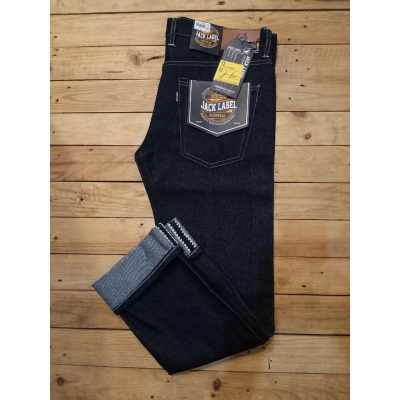 Jeans Original Denim Selved ACCENT Jack label/CELANA SELVED PANJANG PRIA