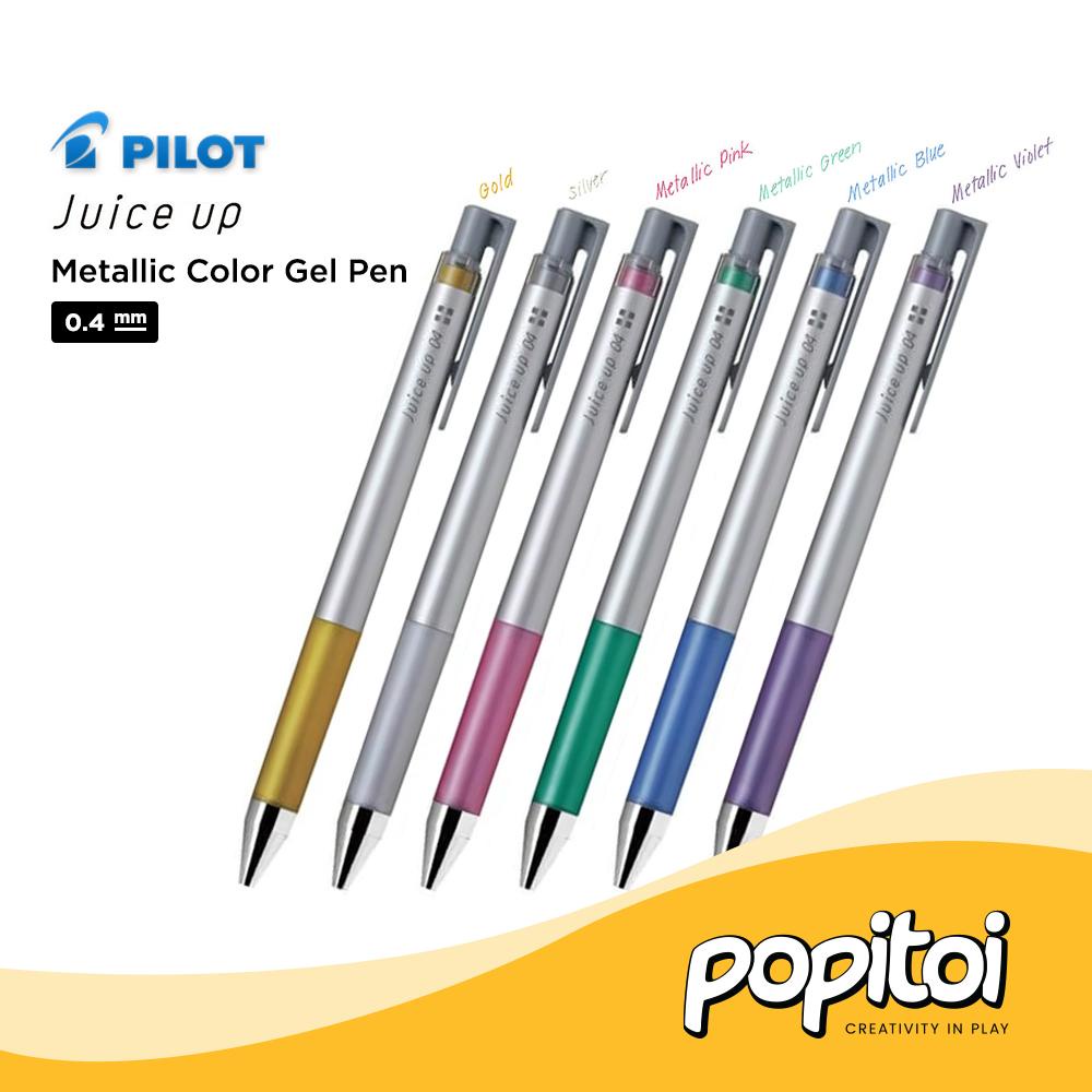 

Pilot Juice Up 04 Metallic Color Gel Pen 0.4 mm Pulpen