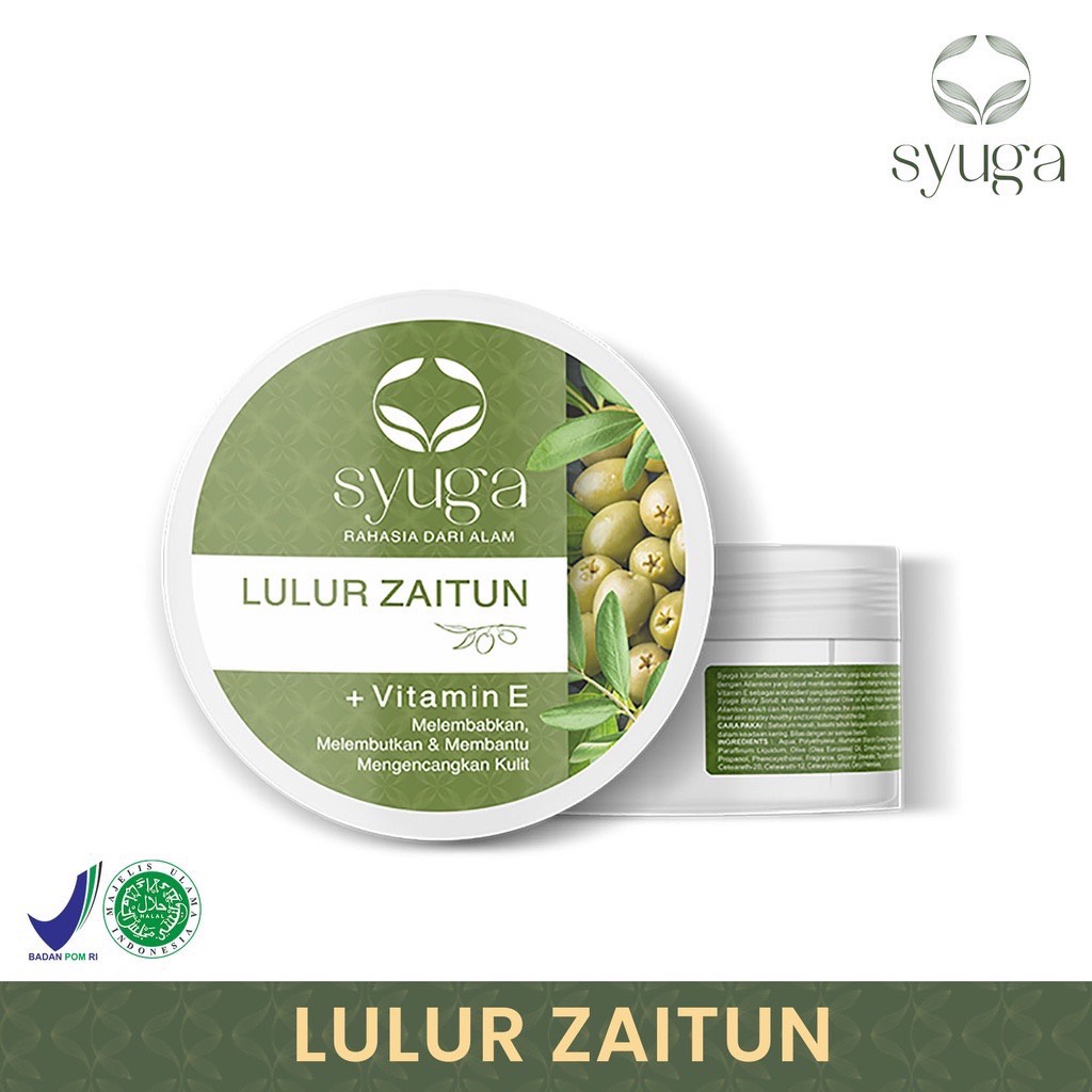 SYUGA Lulur Zaitun - 100 Gram