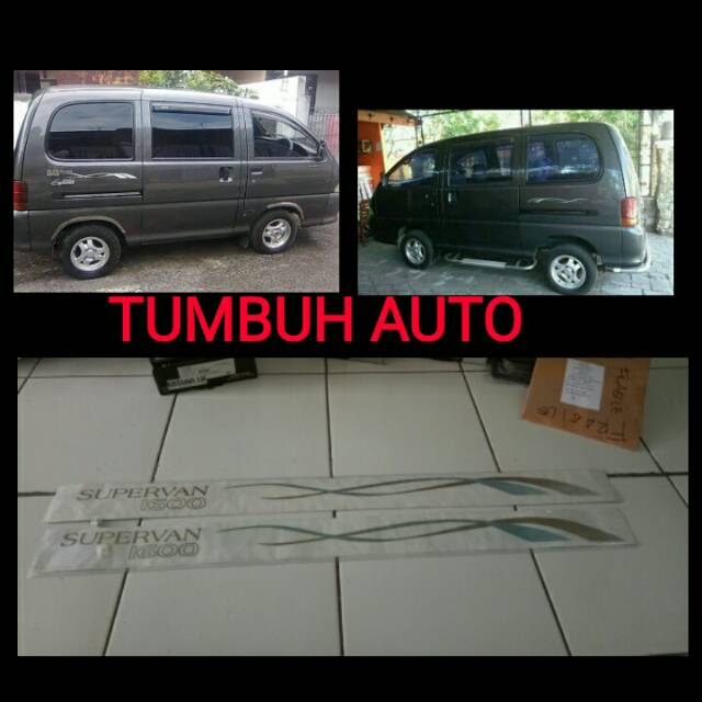 Striping Sticker Stiker List Body Daihatsu Espass Super Van 1600 1.3 1.5 1.6 Sleding Stesen Pick up
