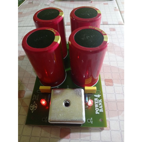 Kit Power supply 2 set elco rubycon merah original