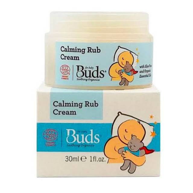 Buds Calming Rub Krim Penghangat Bayi Calming Rub Cream 30ml