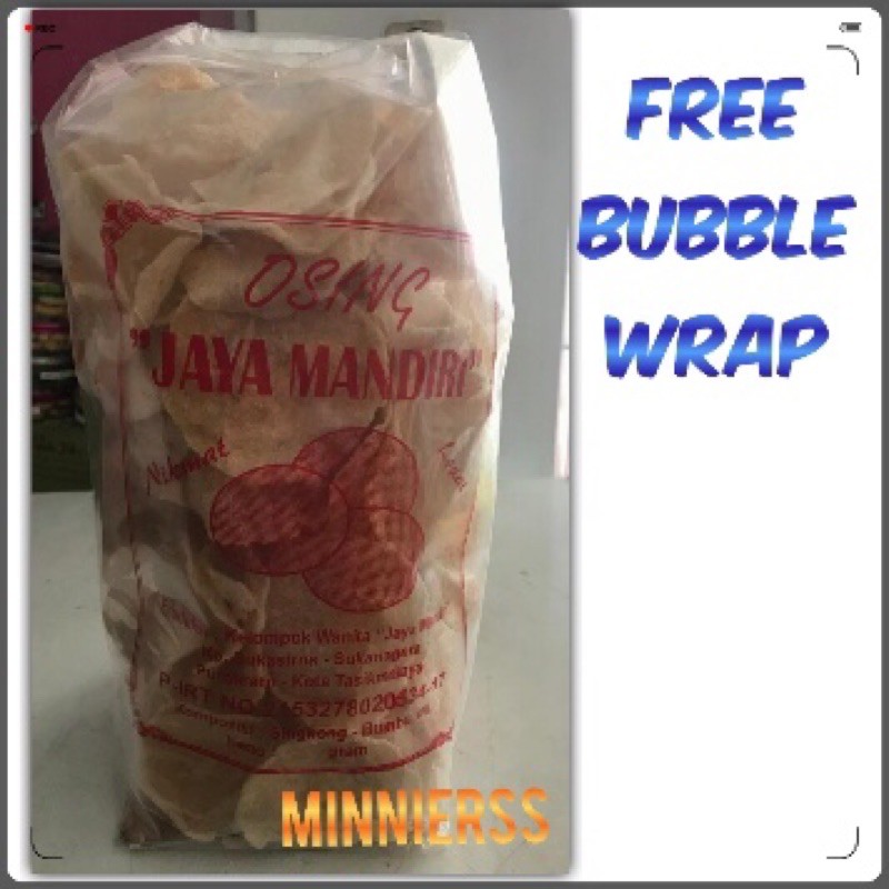

Keripik Singkong Osing FREE Bubblewrap dan dus